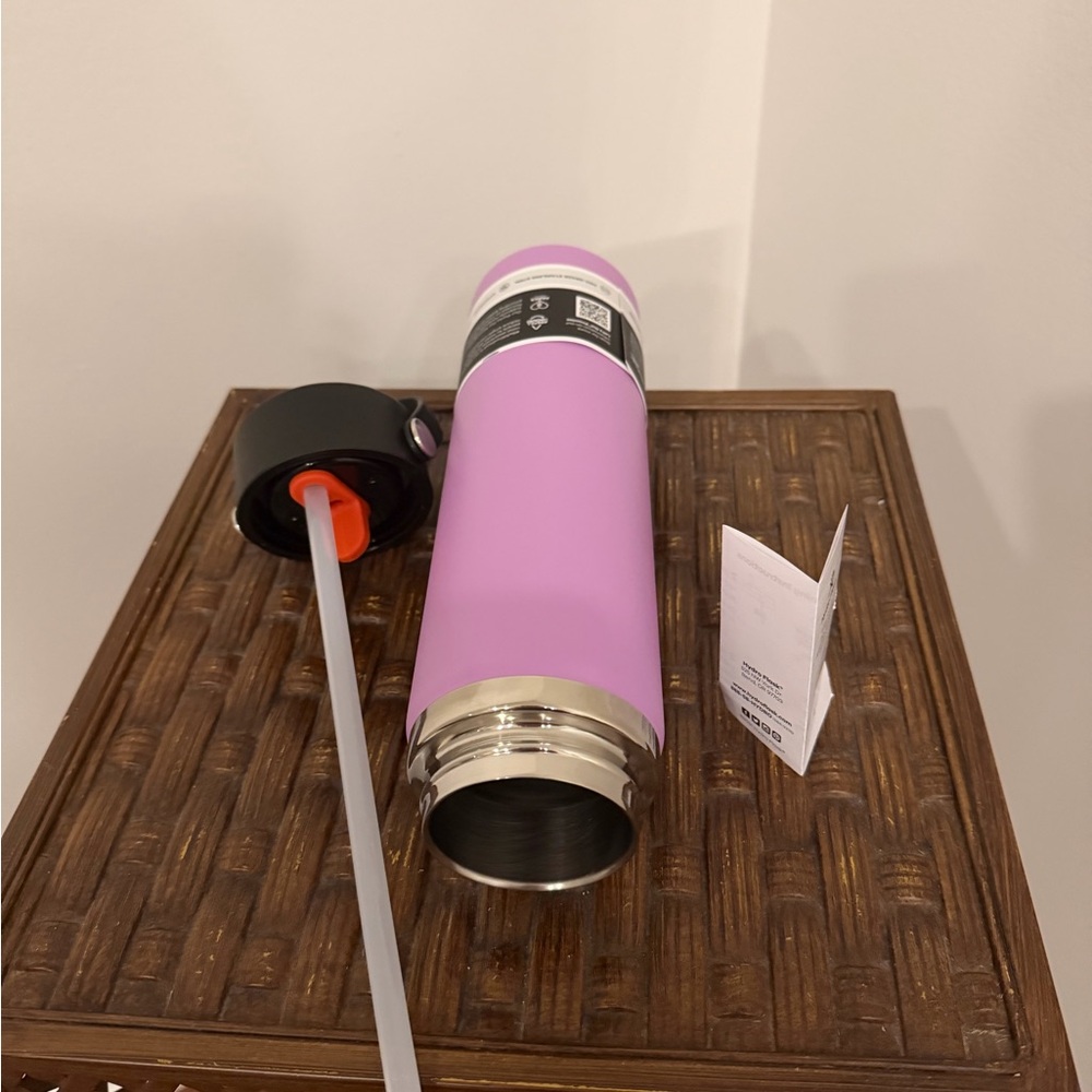 Hydro Flask Purple Bottle with Black Cap - Picture 3 of 8